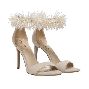 Sam Edelman Women's Tan Gillie‎ Ankle Strap Sandal Size 8